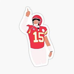 Patrick Mahomes Sticker