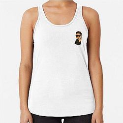 THE Patrick Mahomes Champions Rings Chibi Sticker Racerback Tank Top