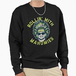 Rollin' With Mahomies - Patrick Mahomes Chiefs Inspired Pullover Sweatshirt