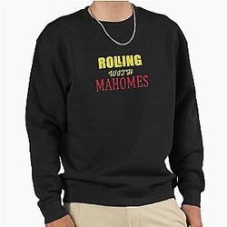 Rolling with Patrick Mahomes Pullover Sweatshirt