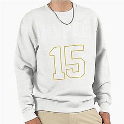 Patrick Mahomes Kansas City Chiefs MVP Jersey Style Pullover Sweatshirt