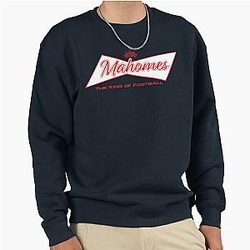 Patrick Mahomes Is The King Of Football Gifts For Men and Women Pullover Sweatshirt