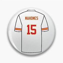 Patrick Mahomes Jersey Pin