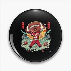 Patrick Mahomes the Samurai Pin