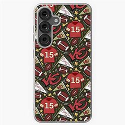 Patrick Mahomes Chiefs Samsung Galaxy Soft Case (Khaki Green)