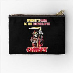 When It's Grim, Be the Grim Reaper - Patrick Mahomes - KC Chiefs Pouch
