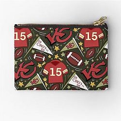 Patrick Mahomes Chiefs Zipper Pouch