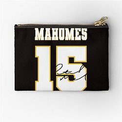 Patrick Mahomes Chiefs Zipper Pouch