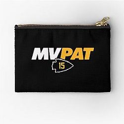 Patrick Mahomes MVP T-Shirt Zipper Pouch
