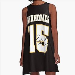 Patrick Mahomes Chiefs A-Line Dress