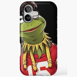 Patrick Mahomes Kermit Meme iPhone Case