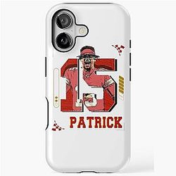 Patrick Mahomes Football Player Design iPhone Case