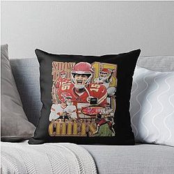 Patrick Mahomes Throw Pillow