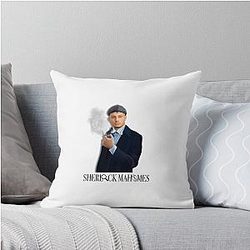 Patrick Mahomes Sherlock Mahomes Throw Pillow
