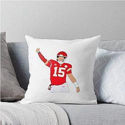 Patrick Mahomes Throw Pillow
