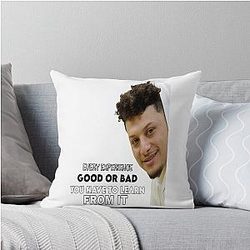 Patrick Mahomes - Throw Pillow