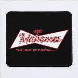 Patrick Mahomes Is the King of Football Gifts for Men and Women Mouse Pad
