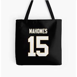 Patrick Mahomes All Over Print Tote Bag