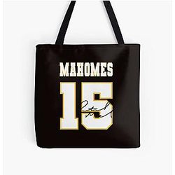 Patrick Mahomes Chiefs All Over Print Tote Bag