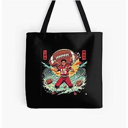 Patrick Mahomes Samurai Tote Bag