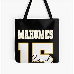 Patrick Mahomes All Over Print Tote Bag