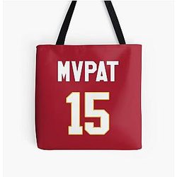 Limited Edition Patrick Mahomes Jersey Style Shirt Kansas City Chiefs Shirt, Mug, Hoodie & Wall Tapestry All Over Print Tote Bag