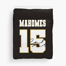 Patrick Mahomes Chiefs Duvet Cover
