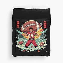 Patrick Mahomes Duvet Cover