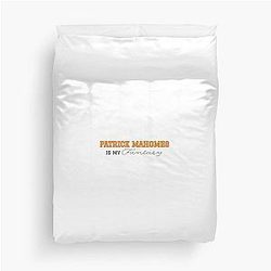 Patrick Mahomes Kansas City Chiefs Football Duvet Cover