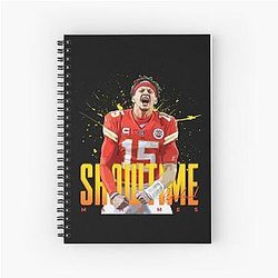 Football PlayerPatrick Mahomes Design Notebook