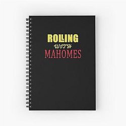 Patrick Mahomes Spiral Notebook