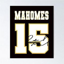Patrick Mahomes Chiefs Poster