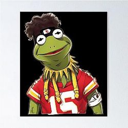 Patrick Mahomes Meme Poster