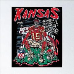 Patrick Mahomes Kansas City Chiefs Poster