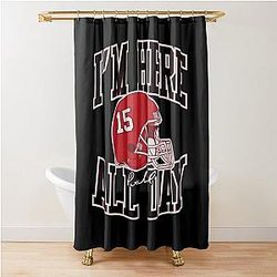 Patrick Mahomes Kansas City Shower Curtain