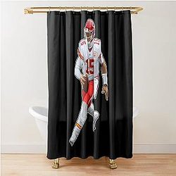 Patrick Mahomes Shower Curtain