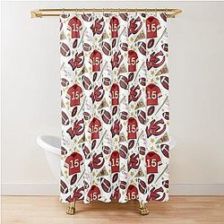 Patrick Mahomes Chiefs Shower Curtain