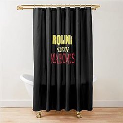 Rolling with Patrick Mahomes Shower Curtain