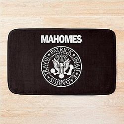 Patrick Mahomes Ramones Bath Mat