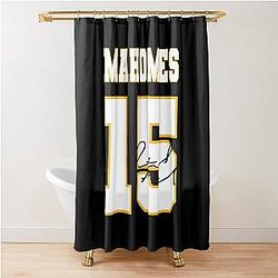 Patrick Mahomes Shower Curtain