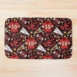 Patrick Mahomes Chiefs Bath Mat