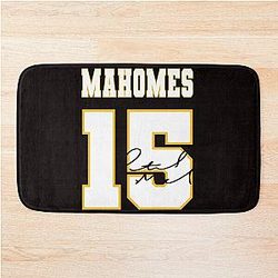 Patrick Mahomes Chiefs Bath Mat