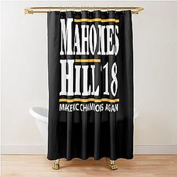 Patrick Mahomes Shower Curtain