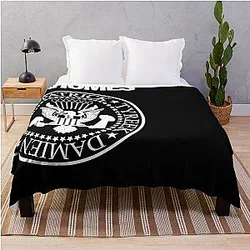 Patrick Mahomes Ramones Tribute Super Bowl LV Lineup Throw Blanket