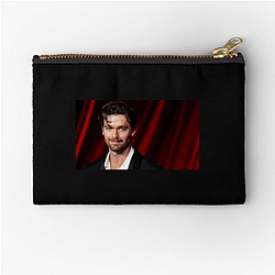 Versatile Actor Patrick Schwarzenegger Zipper Pouches
