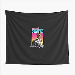 Patrick Swayze 90s Graphic Tapestry