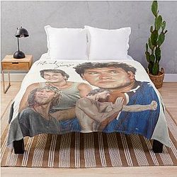 Patrick Swayze Tribute Throw Blanket