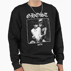 Ghost Ditto - Patrick Swayze Black Metal Pullover Sweatshirt