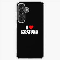 I Love Patrick Swayze White Samsung Galaxy Soft Case
