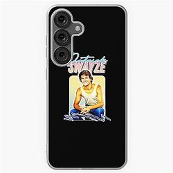 Patrick Swayze 90s Styled Retro Graphic Design Samsung Galaxy Soft Case